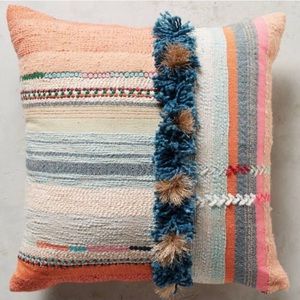 Anthropologie tufted Yoursa pillow